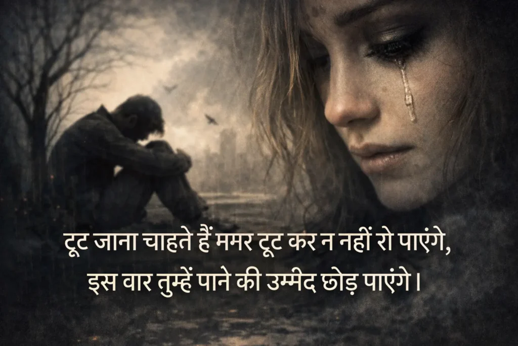 Sad Shayari in Hindi 2 Line