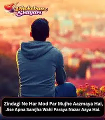sad shayari on life
